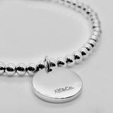 Personalised Stainless Steel Coin Bracelet