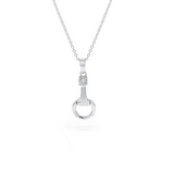 Silver Snaffle Necklace