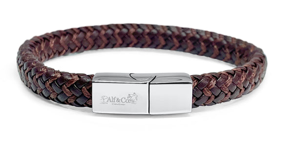 Plaited Leather Bracelet