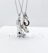 Horse Riding Boot & Stirrup Necklace