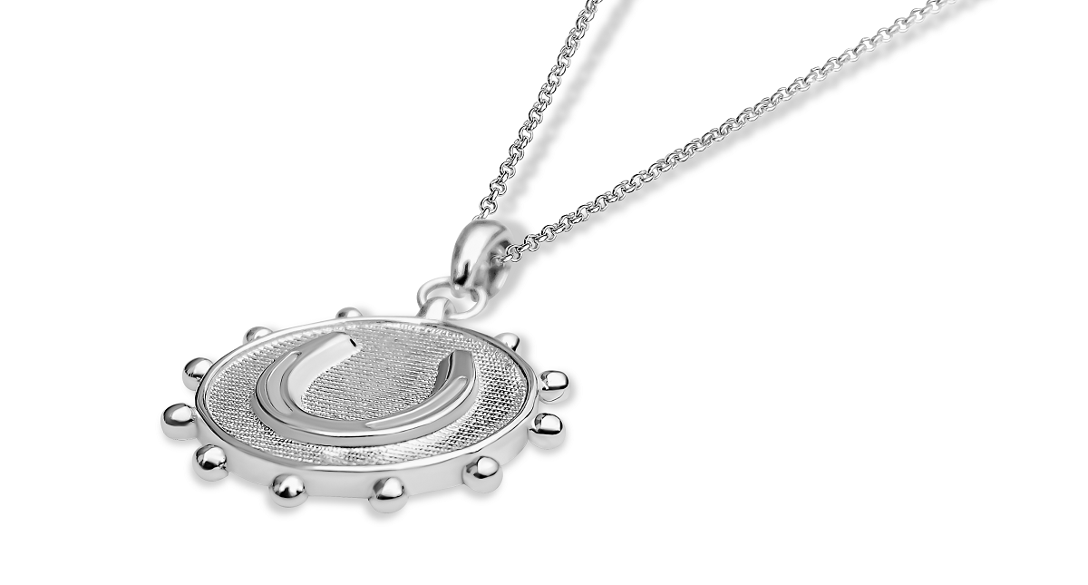 Lucky Horse Shoe Coin Necklace