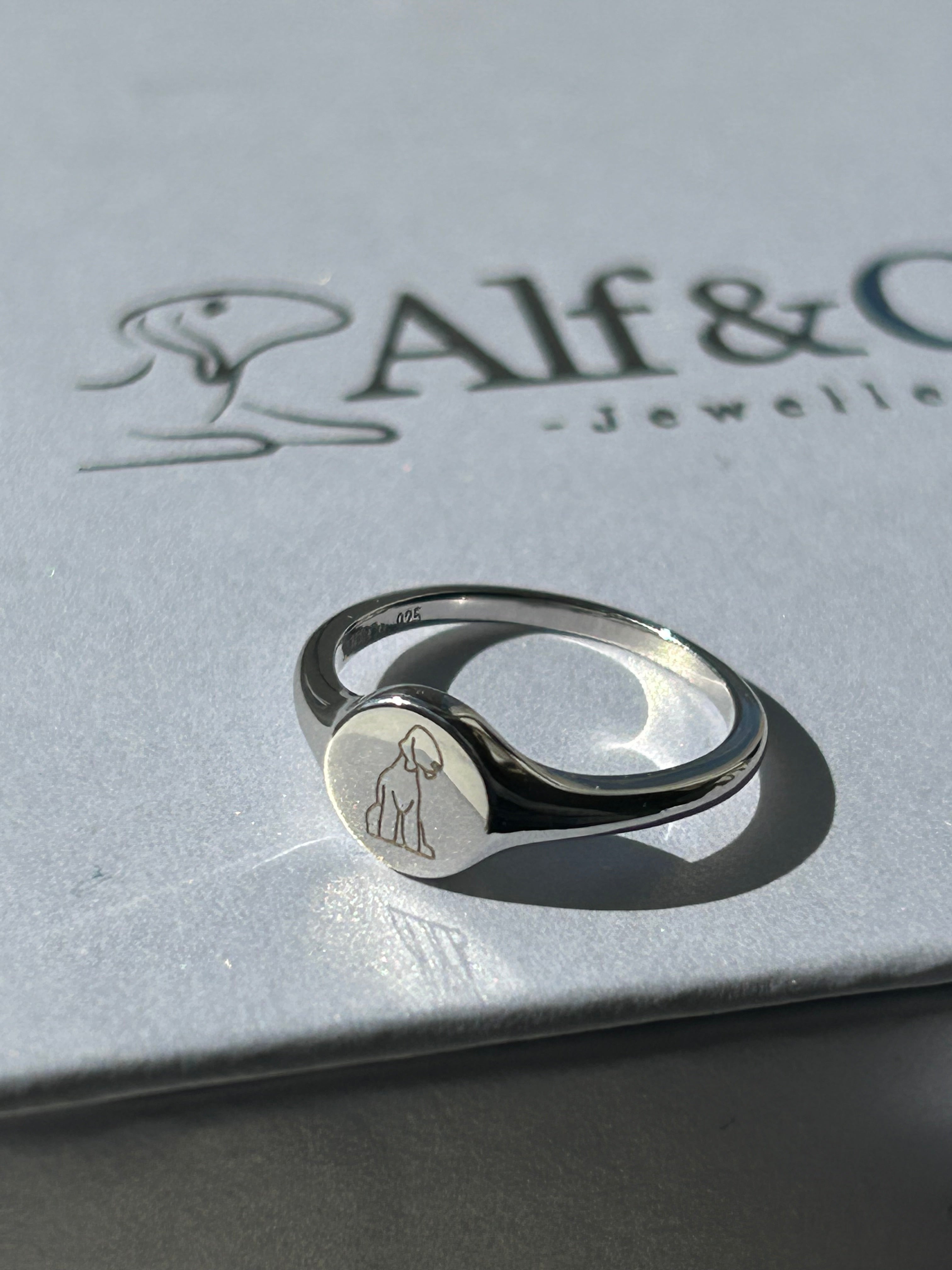 Sterling Silver Signet Ring
