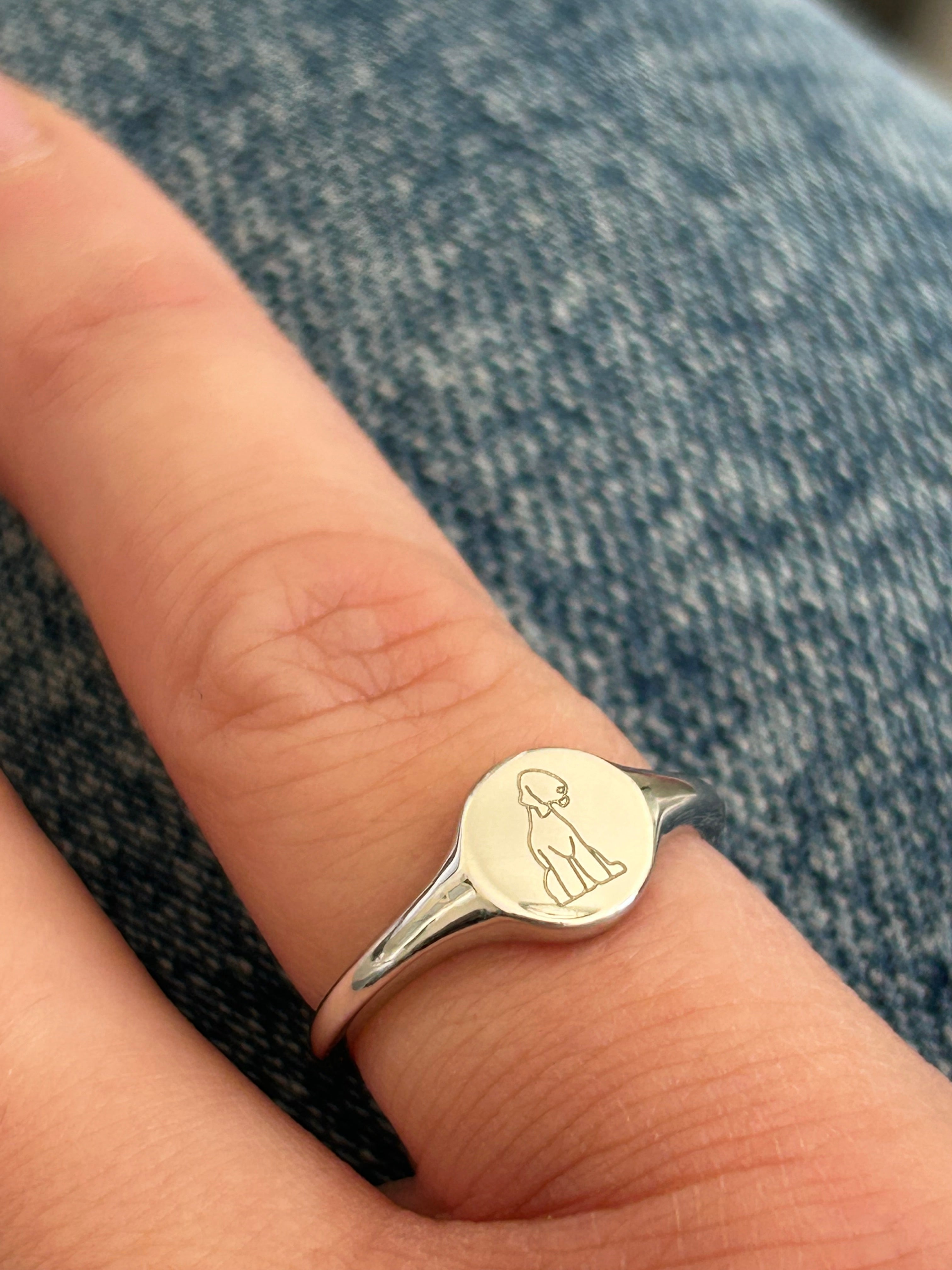 Sterling Silver Signet Ring