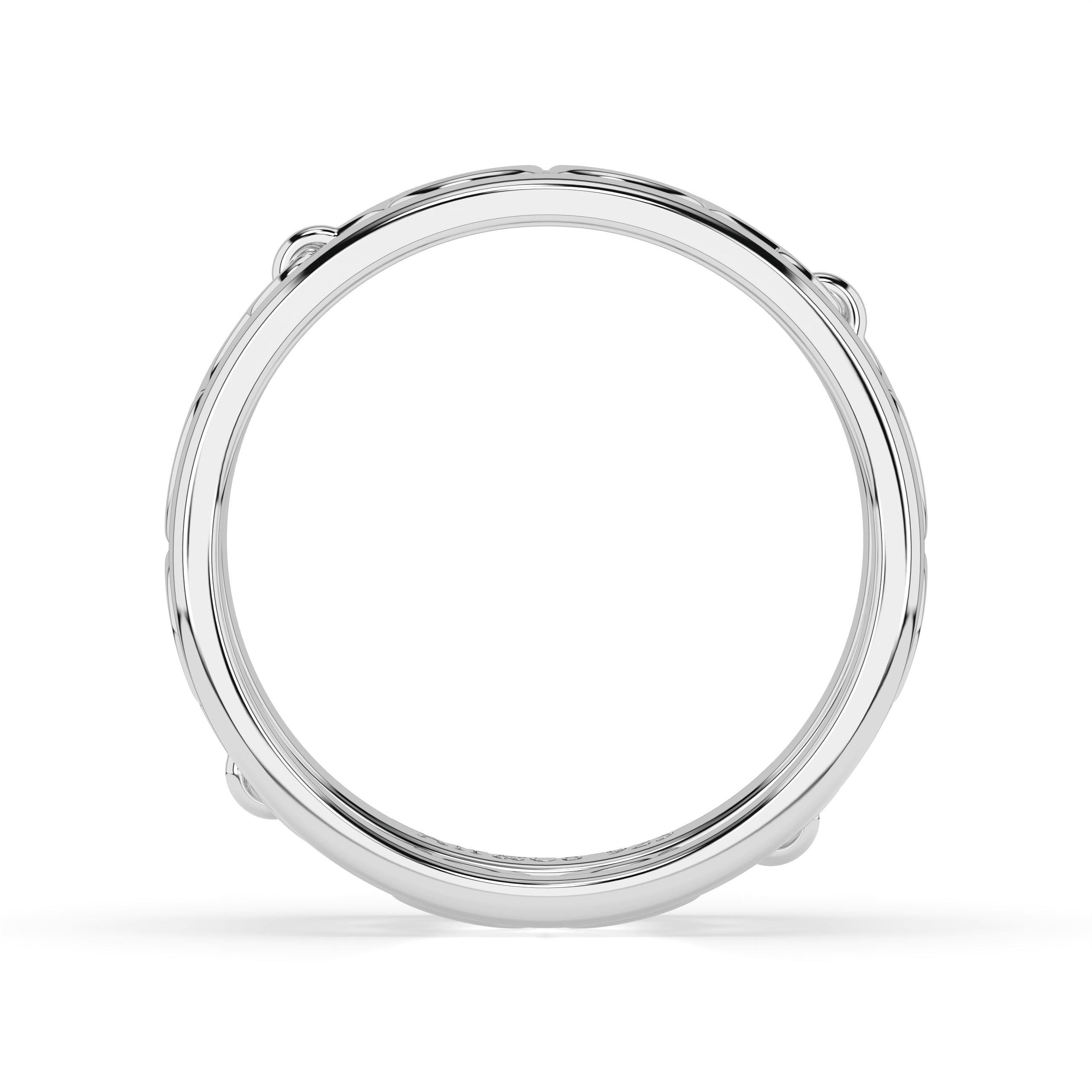 Eggbutt Snaffle Band Ring