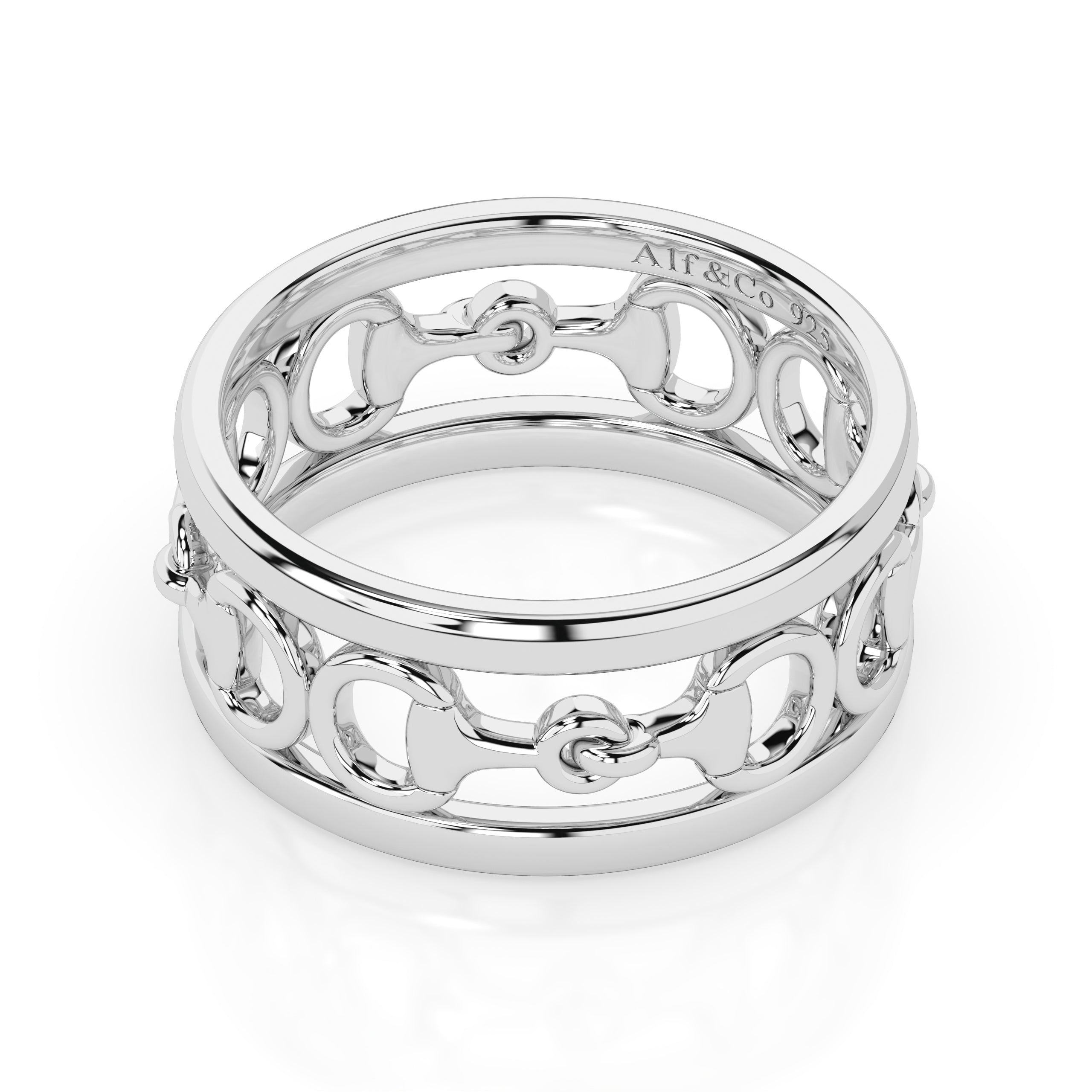 Eggbutt Snaffle Band Ring