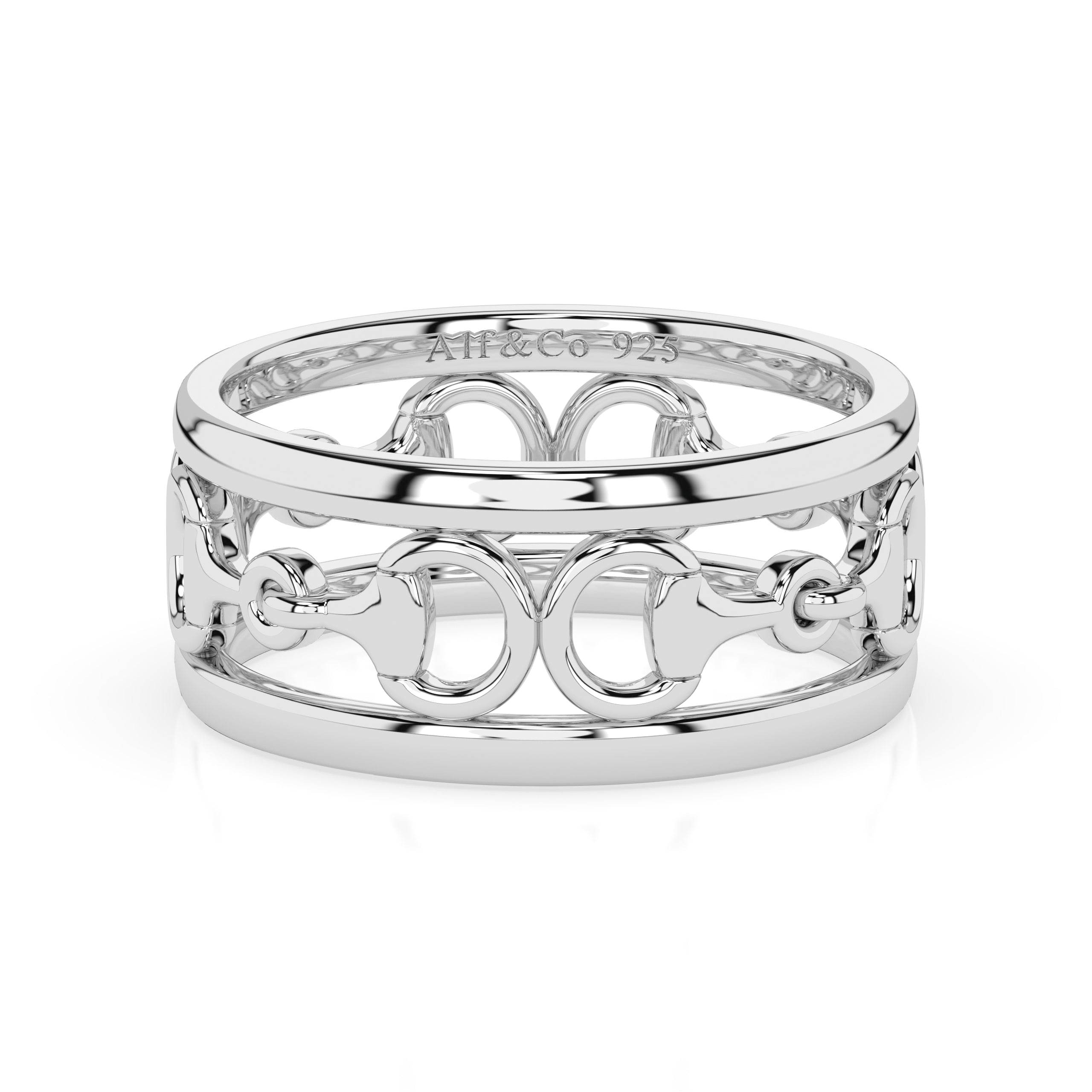 Eggbutt Snaffle Band Ring