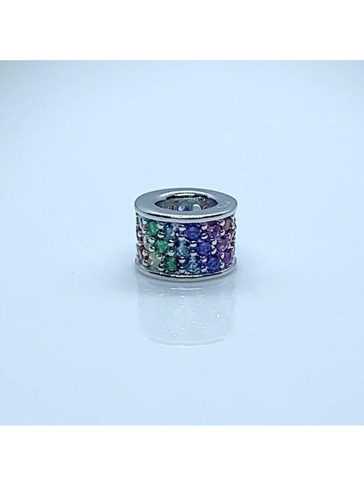 Silver Hunt Whip Roller Beads