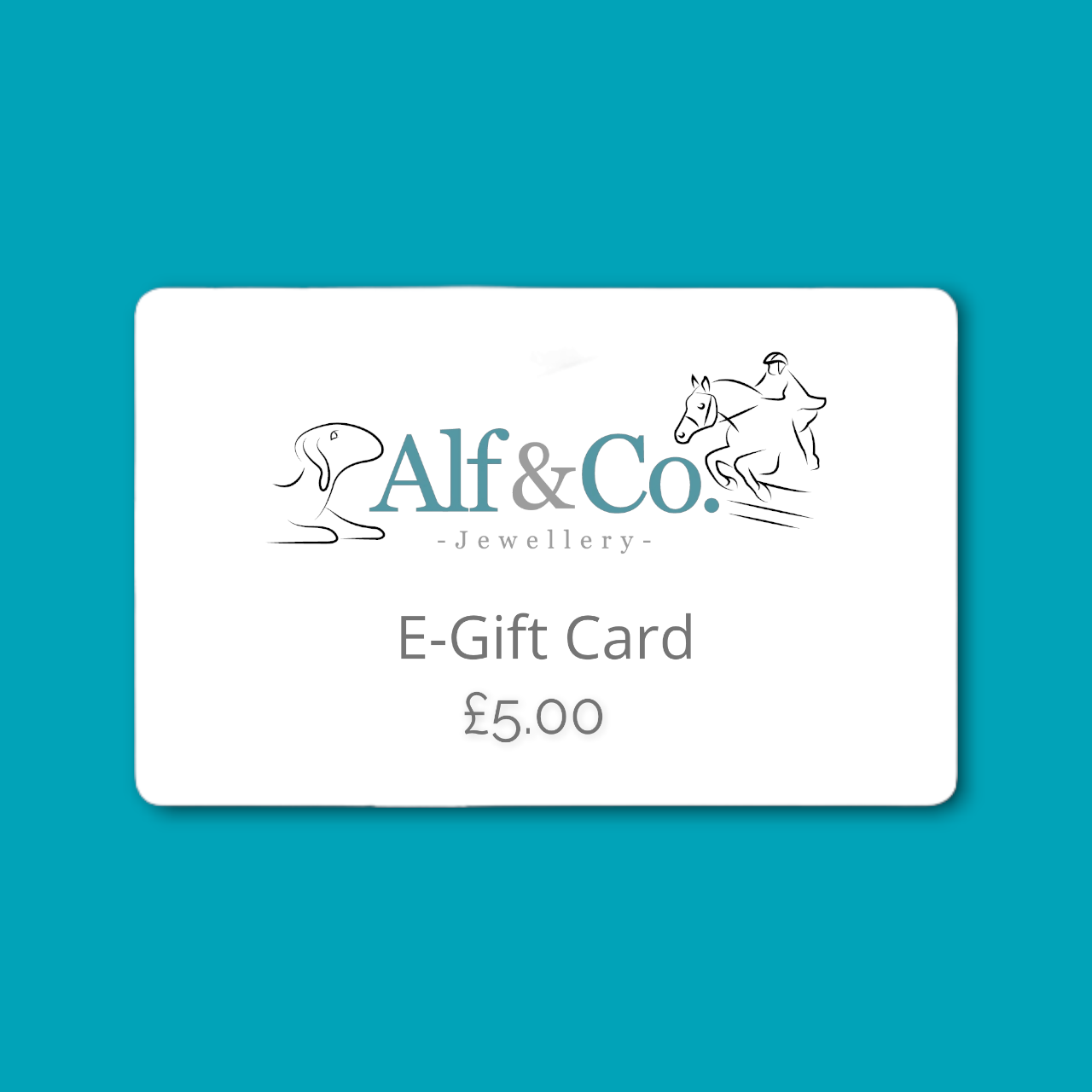Alf&Co. Jewellery - Website E-Gift Card