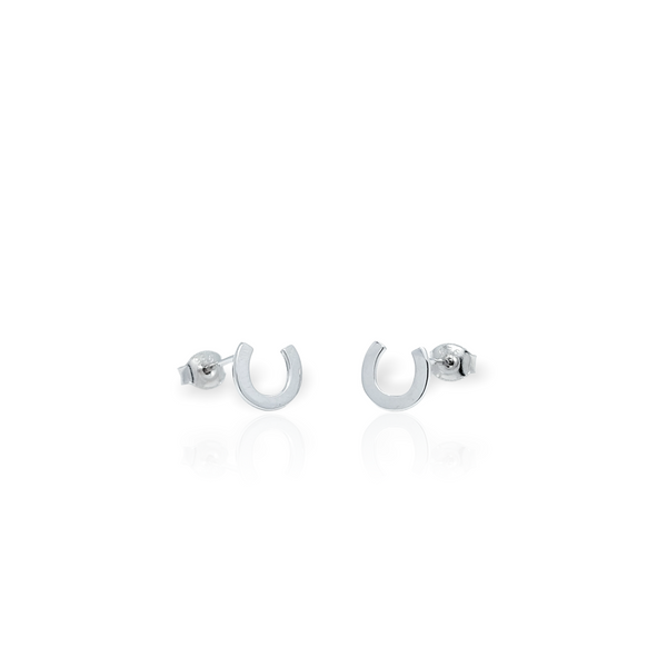 Simplistic Horseshoe Stud Earring