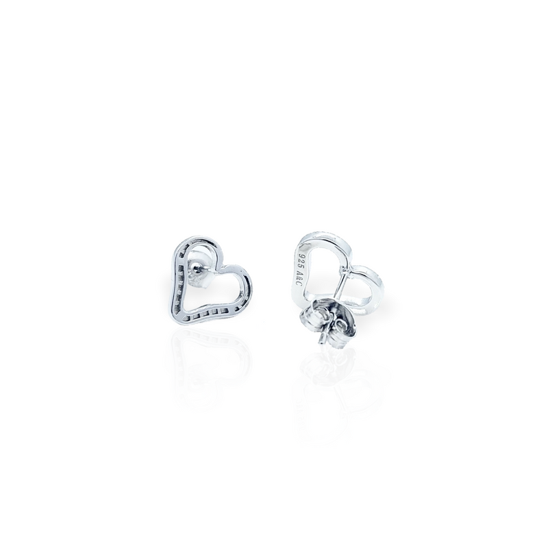 Horseshoe Heart Earring