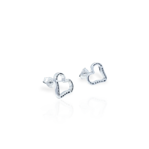 Horseshoe Heart Earring
