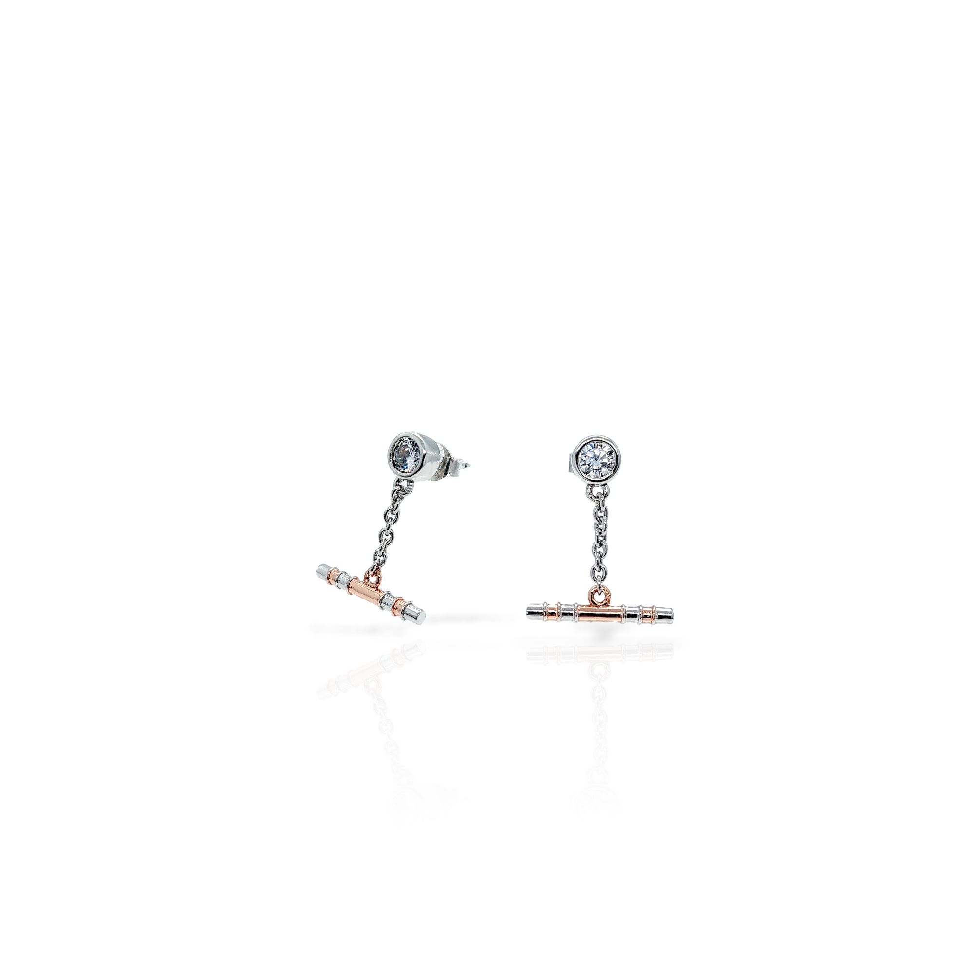 Jump Pole T-Bar Earrings