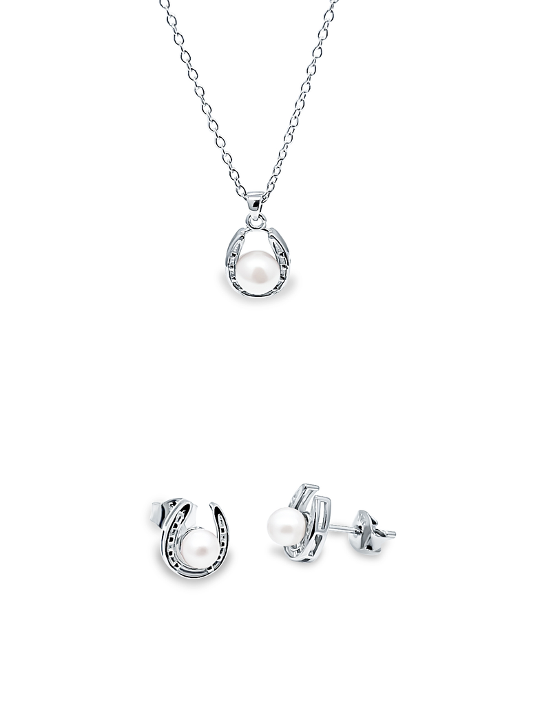 Pandora 2025 horseshoe necklace