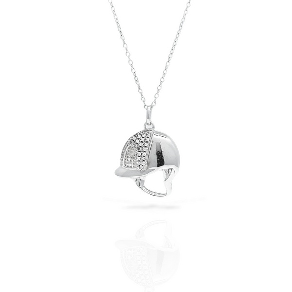 Riding Hat Necklace