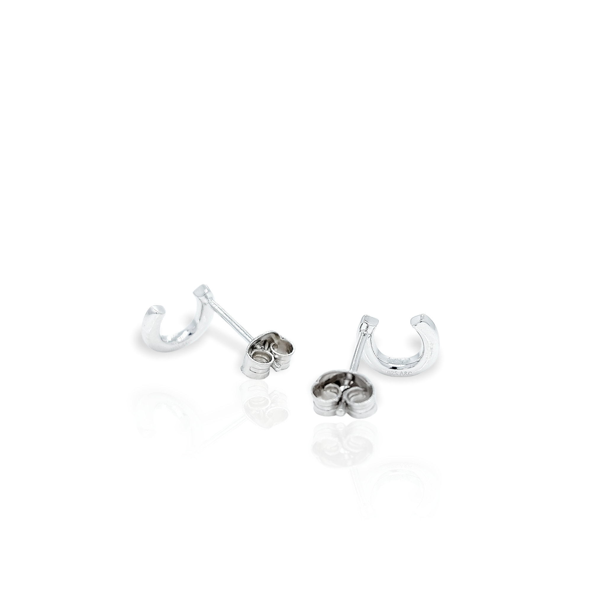 Simplistic Horseshoe Stud Earring