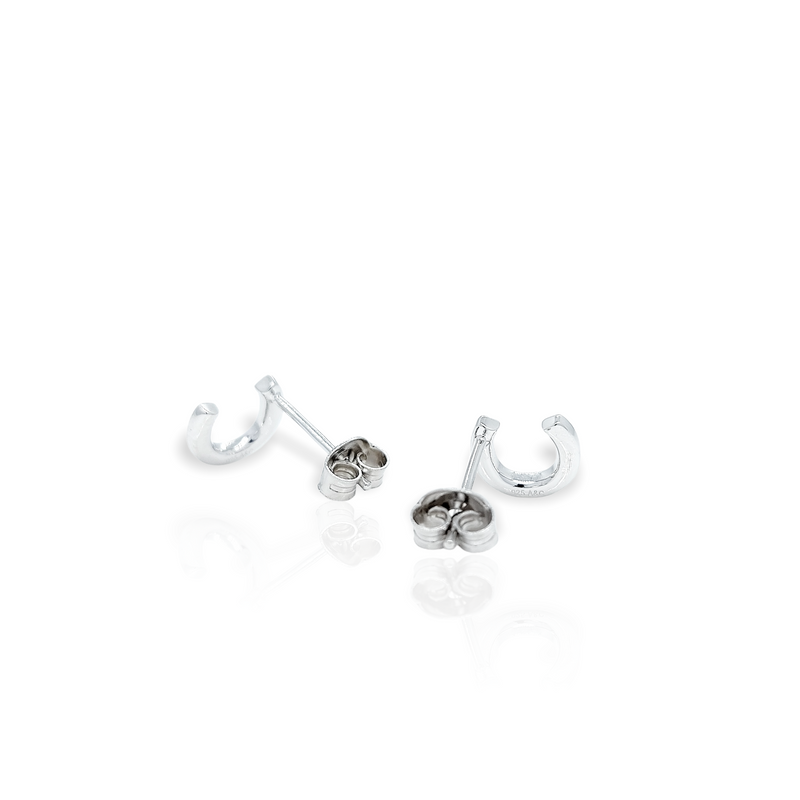 Simplistic Horseshoe Stud Earring