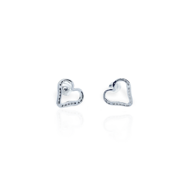 Horseshoe Heart Earring