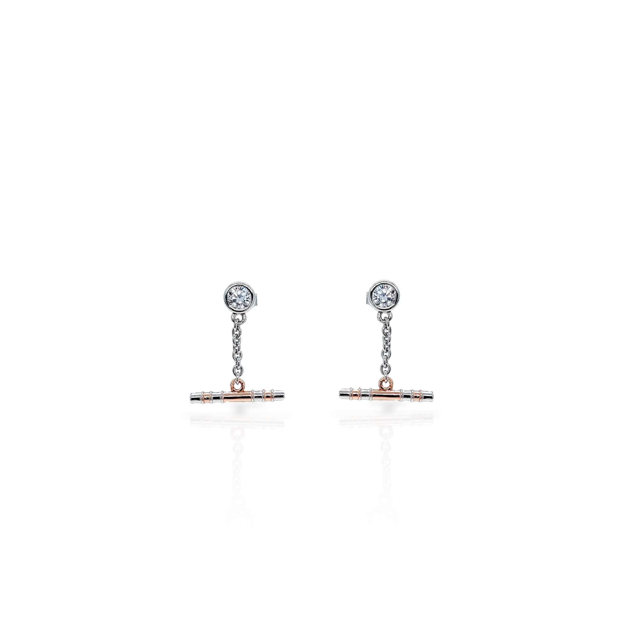 Jump Pole T-Bar Earrings